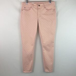 Polka Dot Pink Women's Jeans